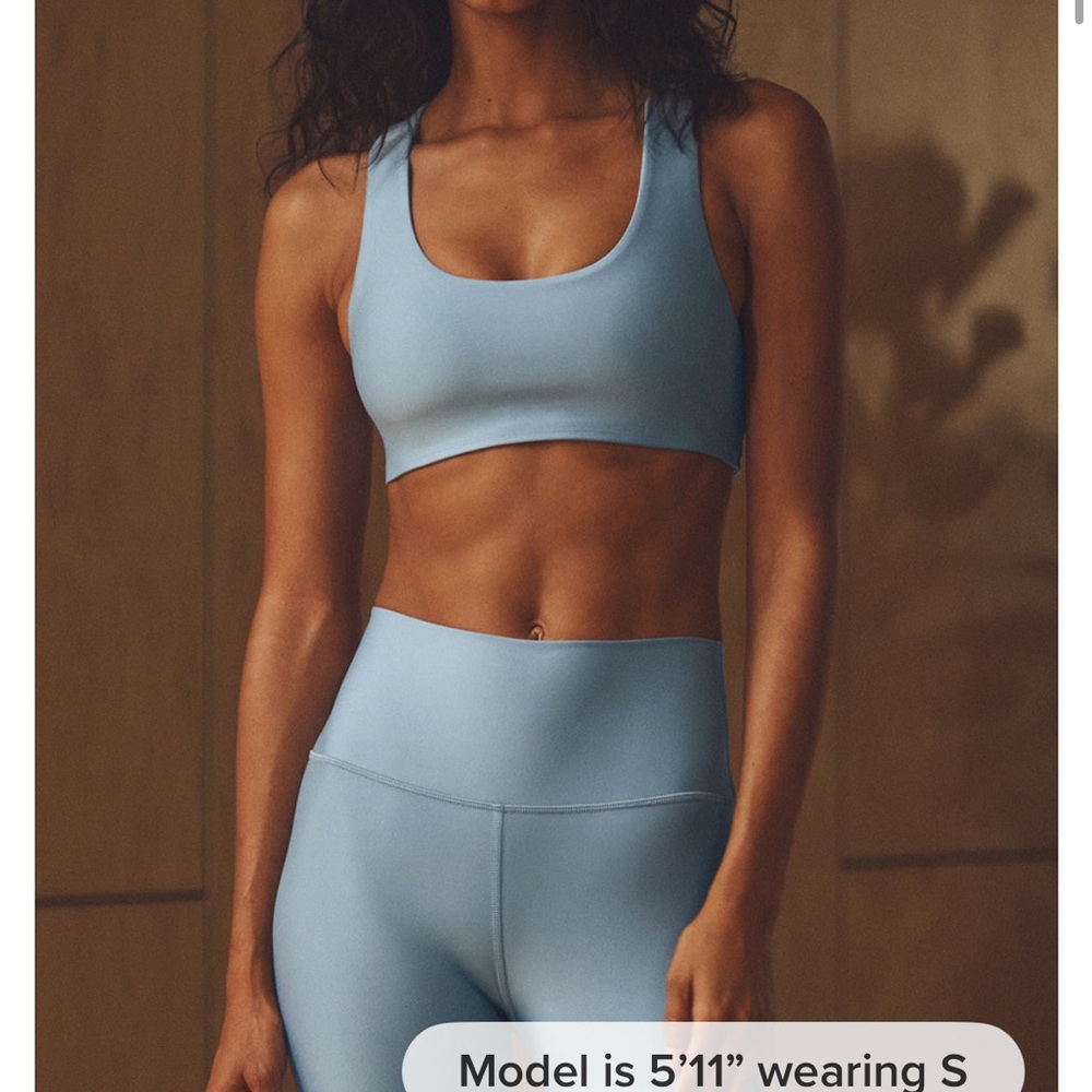 Alo Yoga Airlift Blue Sports Bra & Leggings SET - SOLD OUT!